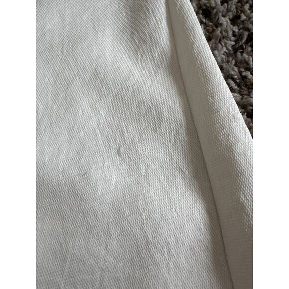 Aritzia Babaton Strapless White Flutter Capri Jumpsuit Romper Size 2 Bridal - Picture 9 of 9